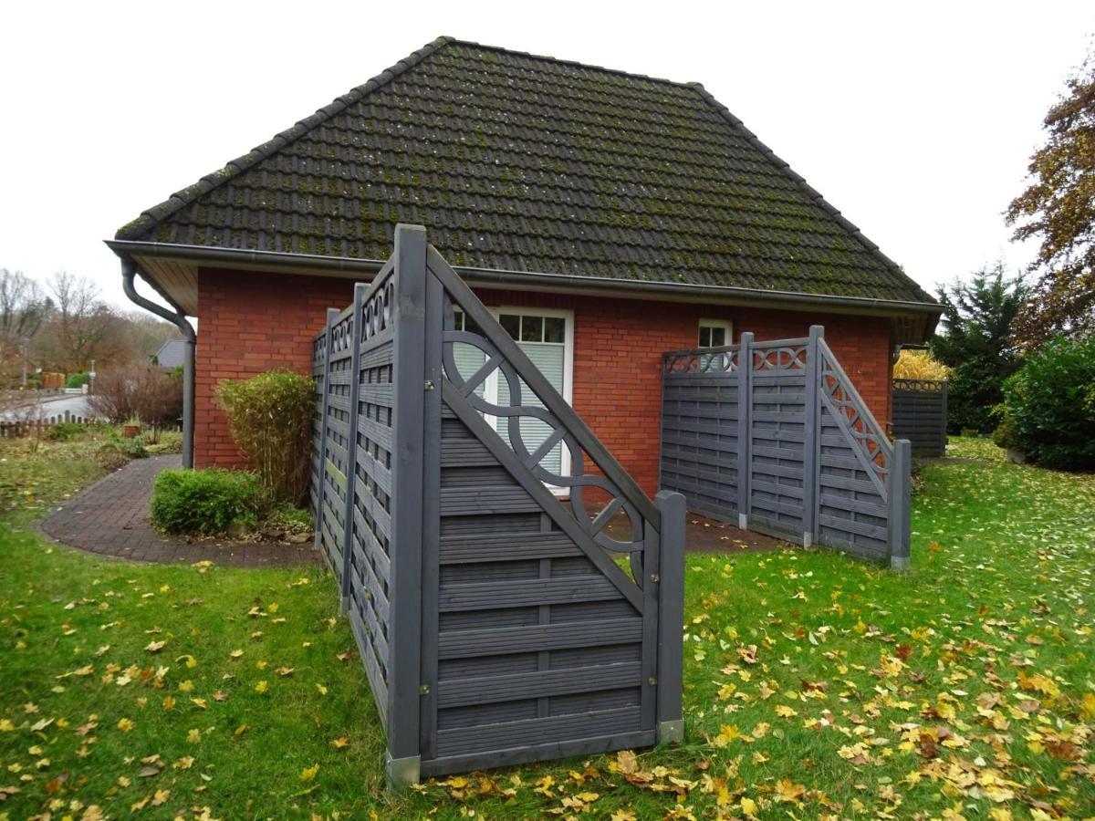 Nord-Ostsee-Nest - Fewo Mit Sonnenterrasse Und Wallbox Tarp Exterior photo